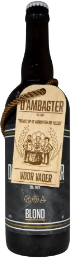 d'Ambagter Blond fles van 75cl