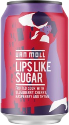 Van Moll Lips Like Sugar blikje van 33cl