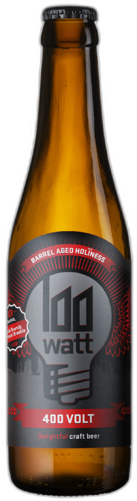 100 Watt 400 Volt BA flesje van 33cl