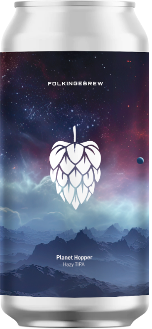 Folkingebrew Planet Hopper blik van 44cl