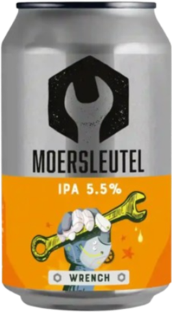 Moersleutel Wrench IPA blikje van 33cl