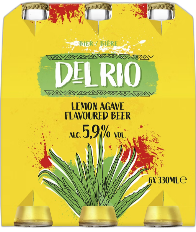 Del Rio Agave sixpack met flesjes van 33cl