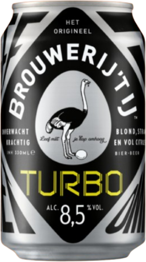 IJ Turbo blikje van 33cl