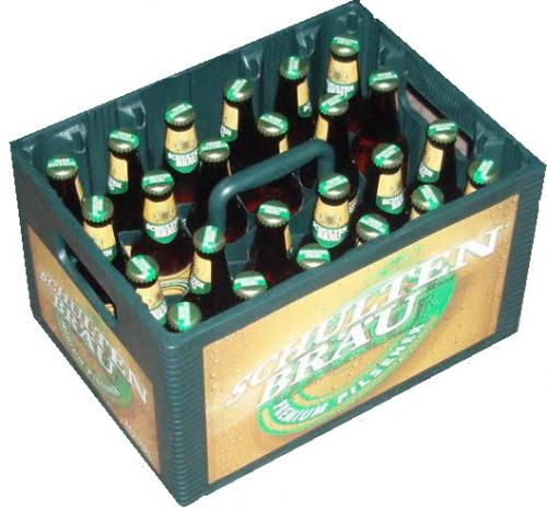Schultenbrau krat van 24 flesjes á 0,30 liter