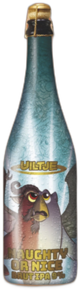 Uiltje Naughty or Nice fles van 75CL