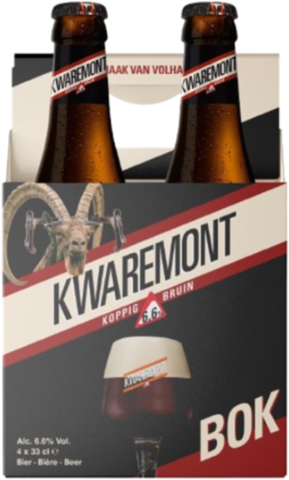 Kwaremont Bok 4-pack met flesjes van 33cl