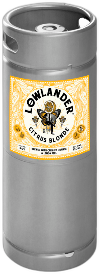 Lowlander Citrus Blonde fust van 20 liter
