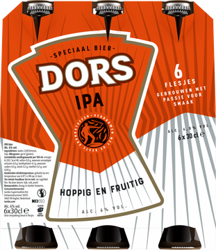 Dors IPA sixpack met flesjes van 30cl