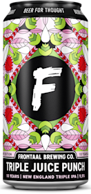 Frontaal Triple Juice Punch blik van 44cl