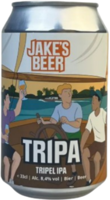 Jake's Beer Tripa blikje van 33cl