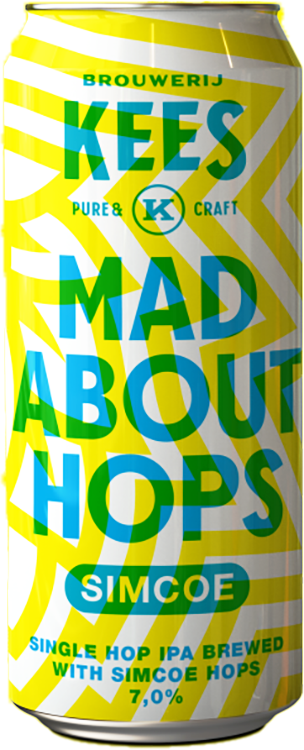 Kees Mad About Hops 'Simcoe' blik van 44cl