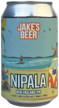 Jake's Beer Nipala blikje van 33cl