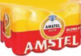 12pack halve liters van Amstel Blond bier