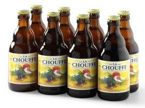 La Chouffe tray van 8 flesjes á 0,33 liter