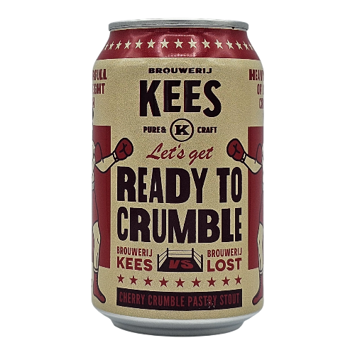 Brouwerij Kees Ready to Crumble - Stout Speciaalbier - Bestel dit bij Bierbink.nl