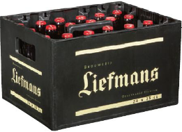 Liefmans fruitesse krat van 24 flesjes á 0,25 liter