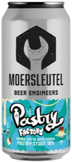 Blik Moersleutel Panna Cotta With Tonka bier.