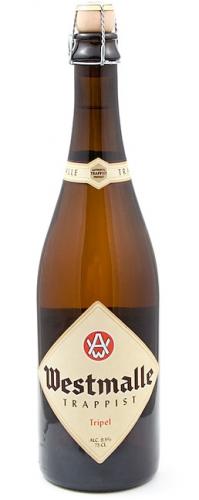 Westmalle tripel, fles van 0,75 liter
