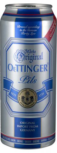 Oettinger blik bier halve liter