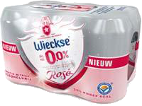 wieckse rose 0.0%, sixpack blikjes van 33 centiliter