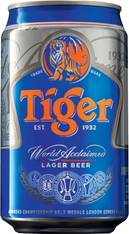Tiger Beer blikje 33cl