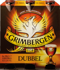 Grimbergen Dubbel set van 6 flesjes á 0,30 liter