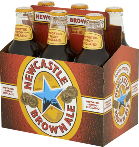 Newcastle Brown Ale set van 6 flesjes van 0,30 liter