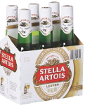 Stella Artois set van 6 flesjes á 0,33 liter
