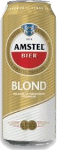 Amstel blond blik van 0,50 liter
