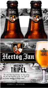 Hertog Jan Tripel set van 4 flesjes á 0,30 liter