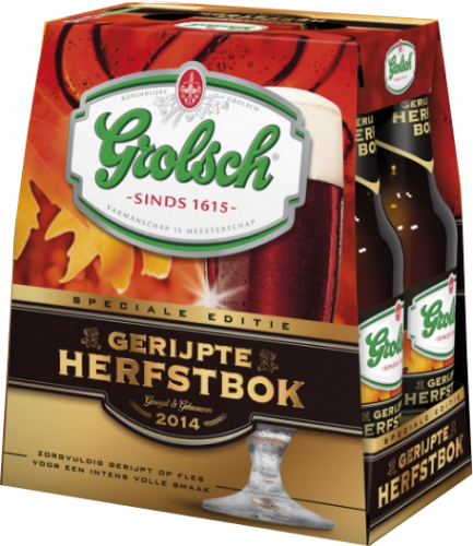 Grolsch Gerijpte Herfstbok set van 6 flesjes á  0,30 liter