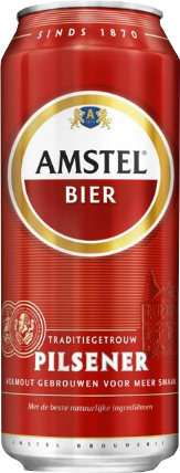 Amstel blik van 0,50 liter
