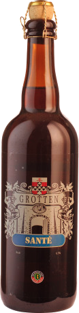 Grottenbier fles  a 0,75 liter 
