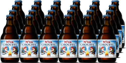 N Ice Chouffe doos 24 flesjes a 0,33 liter 