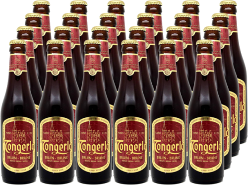 Tongerlo Bruin doos van 24 flesjes a 0,33 liter 