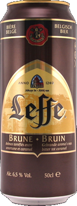 Leffe Dubbel - Bruin blik van 0,50 liter 
