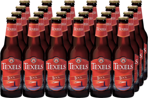 Texels Bock doos met 24 flesjes van 0,30 liter 
