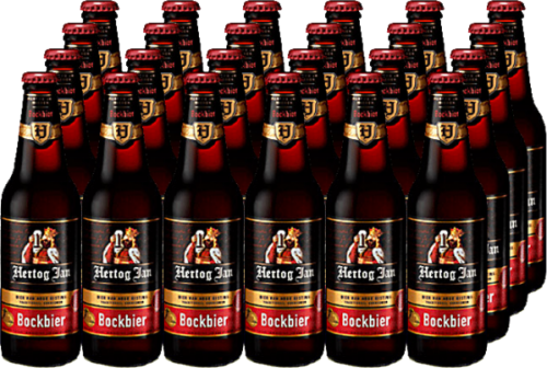 Hertog Jan Bockbier doos met 24 flesjes van 0,30 liter 