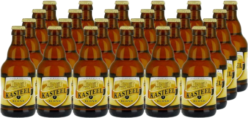 Kasteel Blond Doos van 24 flesjes a 0,33 liter 