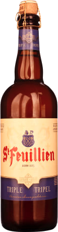 St Feuillien Tripel fles a 0,75 liter 