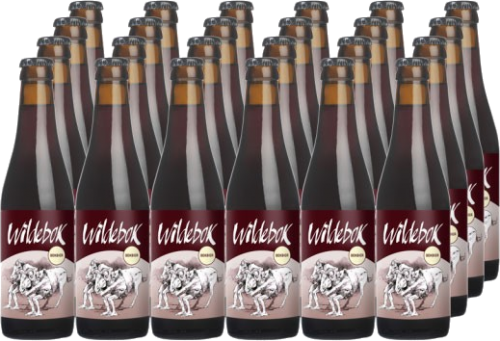 Schelde Wildebok doos van 24 flesjes a 0,33 liter 