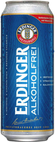 Erdinger Alkoholfrei blik van 0,50 liter