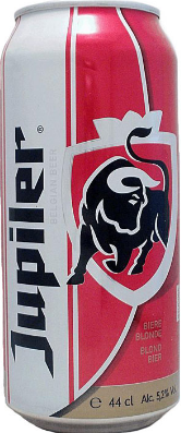 Jupiler blik van 0,44 liter