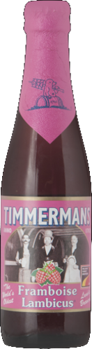 Timmermans Framboos flesje á 0,25 liter