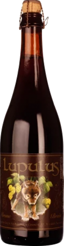 Lupulus Brune fles á 0,75 liter