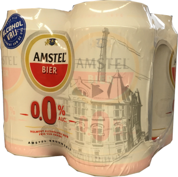 Amstel 0.0 Set van 4 blikken á 0,355 liter