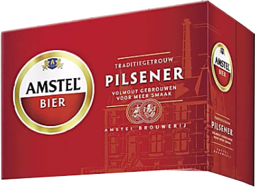 Amstel doos met 12 blikjes van 355ml