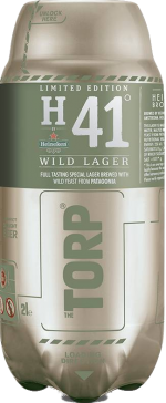 Heineken41 wild lager torp van 2 liter
