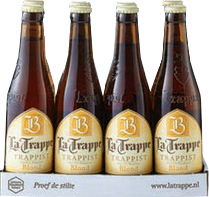 La Trappe blond set van 8 flesjes a 0,30 liter
