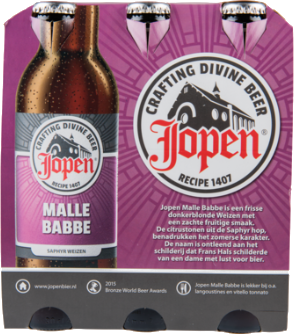 Jopen Malle Babbe sixpack met flesjes van 30cl